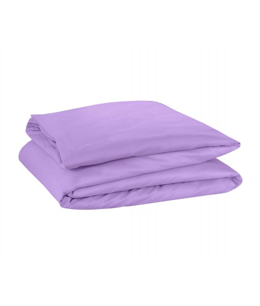 Duvet cover, purple sateen
