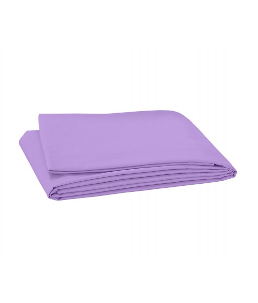 Flat sheet, purple sateen